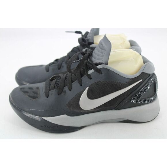 Nike Volley Zoom Hyperspike Flywire Women 8 Black Metallic Silver 585763 - Picture 9 of 11